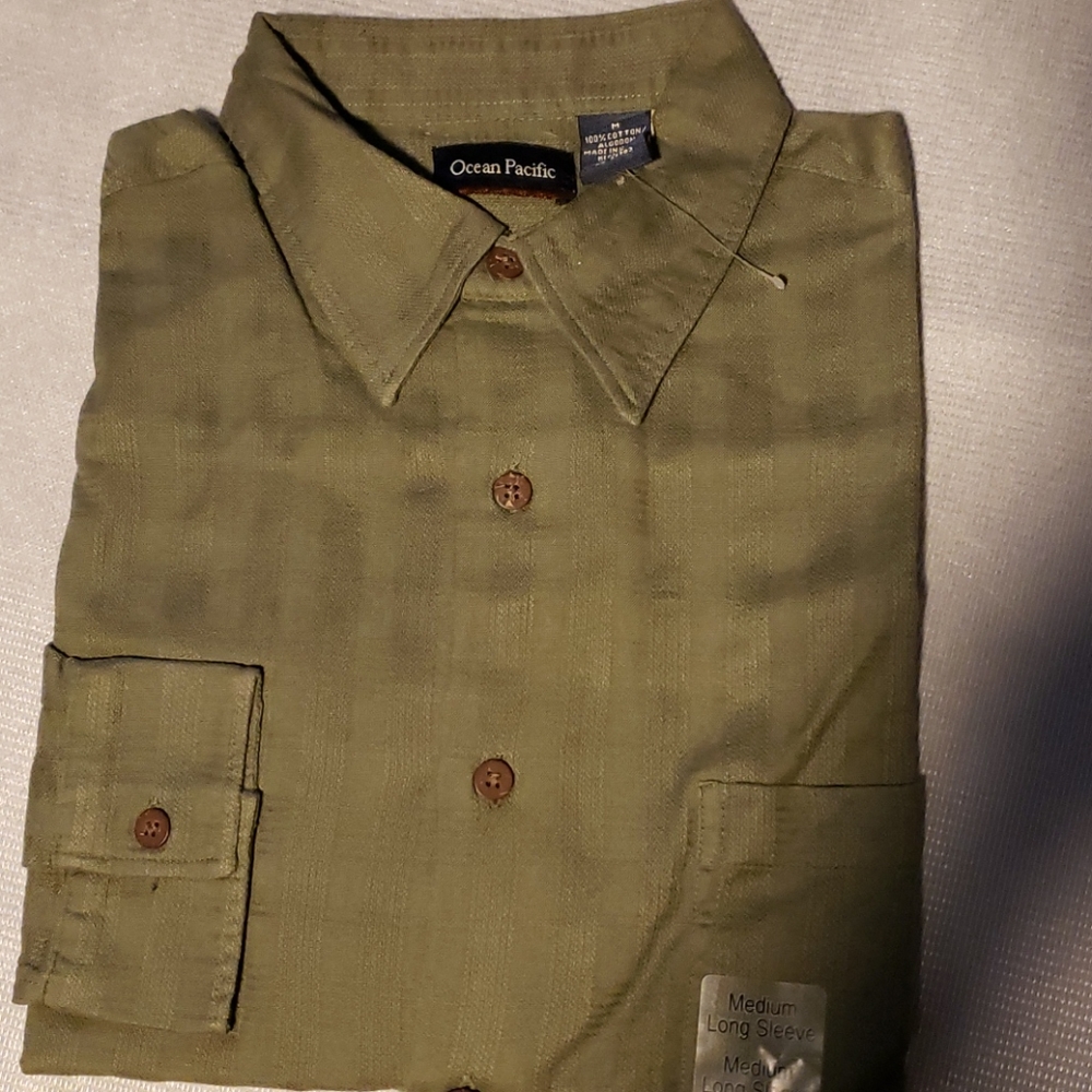 Mens Ocean Pacific Long Sleeve Shirt